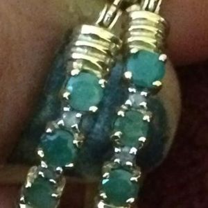 Zales 10k gold earrings. Final discount